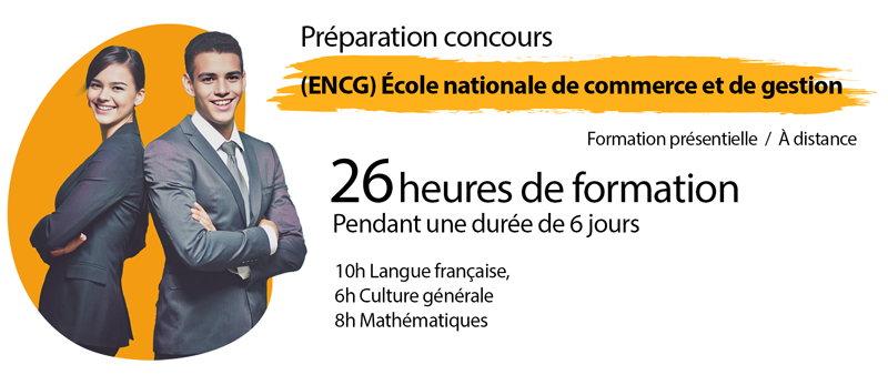 Préparation concours ENCG